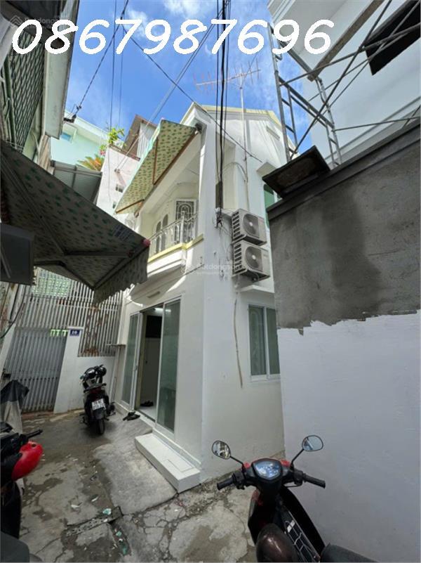 Nhà 2 tầng Lê Đại Hành _ GÓC 2 MẶT THOÁNG ( hẻm 2 xe máy 2,3m ) Giá: 2,45 tỷ