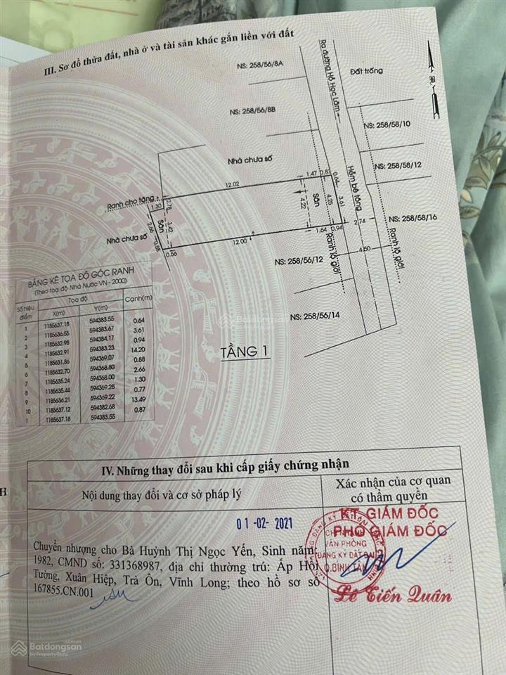 Bán nhà hồ ngọc lãm an lạc bình tân 65,3m2 hẻm bê tông gần võ văn kiệt giá 4,3 tỷ thương lượng