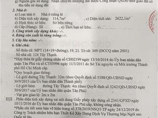 Siêu phẩm dòng tiền, hđt khoán 365tr/th  85 tỷ  roi 5.2%, góc 2mt tây thạnh, gần tod ga metro