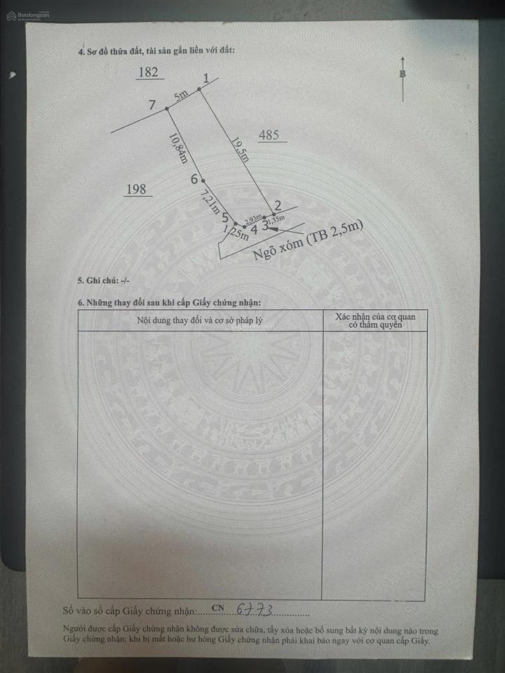 Bán đất đẹp tại thôn trung lăng tây, 1,7 tỷ, 102,5 m2, nhiều tiện ích