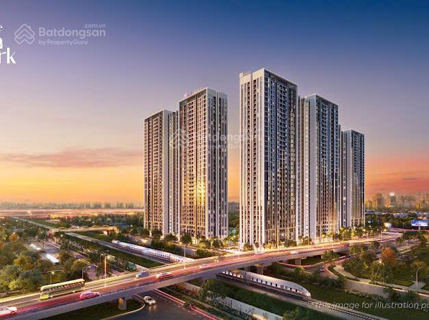 Bán gấp 2pn  2wc 55m²  3.85 tỷ tòa g5 2 hầm dự án the sola park kđt vinhomes smart city