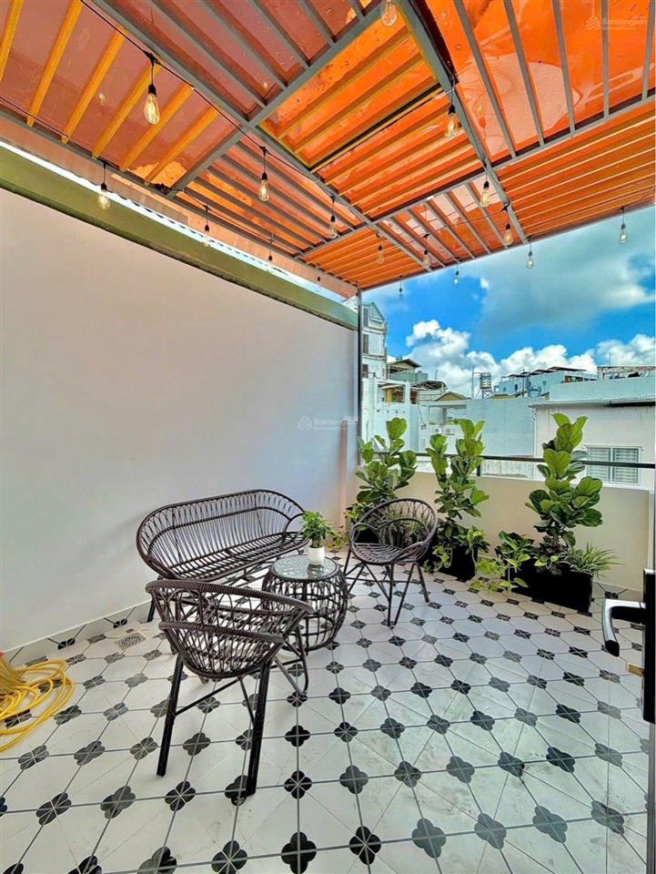 Bán nhà đẹp 40m²  gần phan xích long  4 tầng  phú nhuận  hẻm xe hơi 8m  9,x tỷ tl
