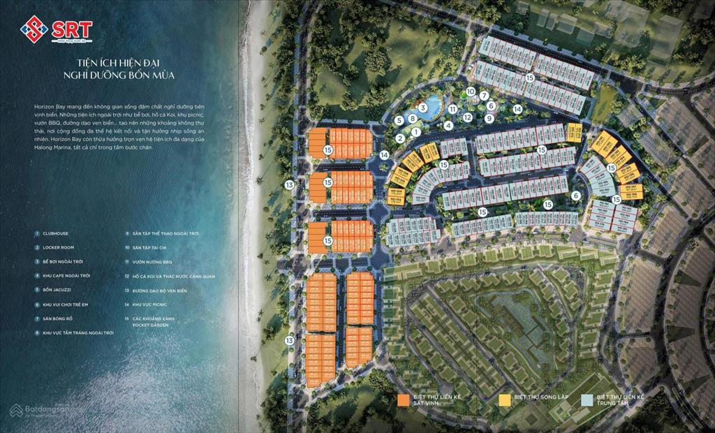 Suất ngoại giao biệt thự lk, song lập mặt biển, trục sát biển horizon bay giá rõ ràng nổi bật