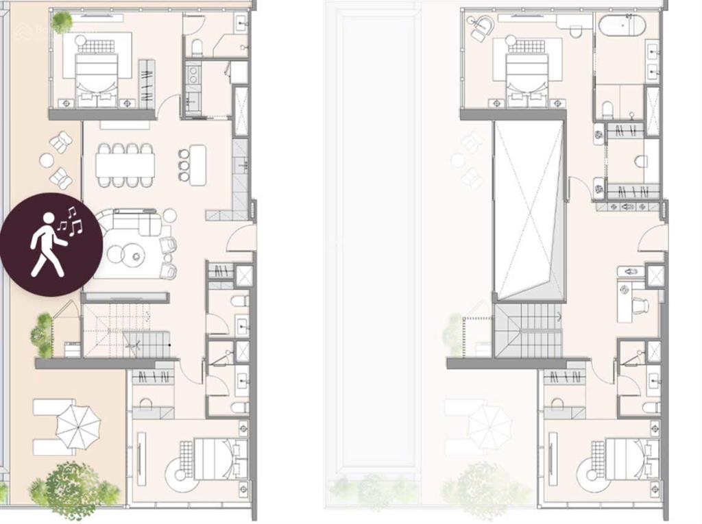 3x tỷ sở hữu biệt thự trên không 320m2  sky villa aria bay  dân cư thượng tầng
