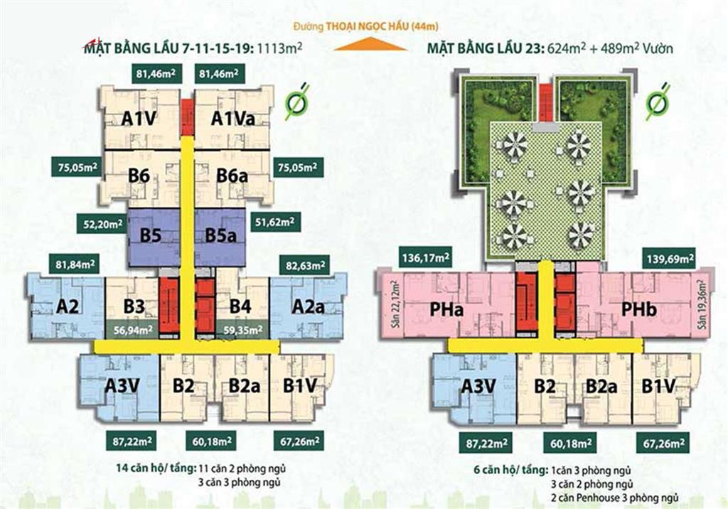 Bán căn hộ 2pn resgreen tower, quận tân phú, sổ hồng chính chủ, diện tích 51,8m2, tầng trung