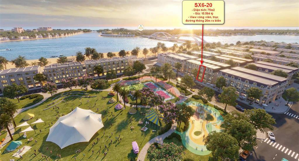 Suất ngoại giao đẹp vinhomes green paradise, cần giờ cơ hội sở hữu siêu phẩm biển giá tốt
