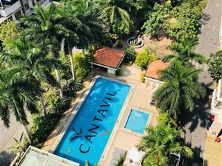 Cho thuê căn hộ cantavil an phú, 3pn, lầu cao, nhà đẹp, có ban công,view hướng mát . giá 17tr/tháng