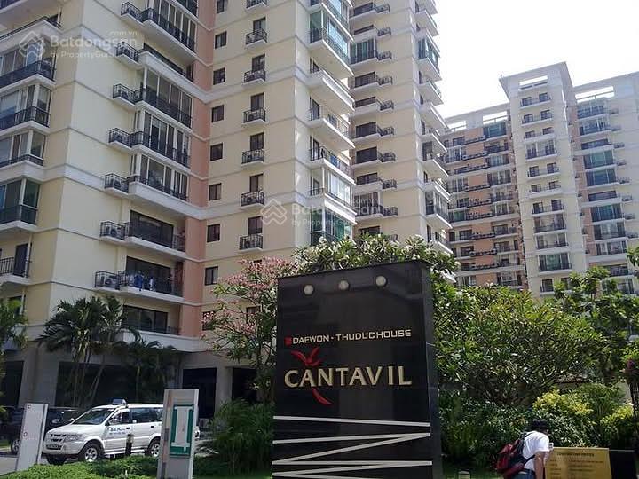Cho thuê căn hộ cantavil an phú, 75m2, 2pn, 2 ban công rộng, đầy đủ tiện nghi. giá 17tr/th