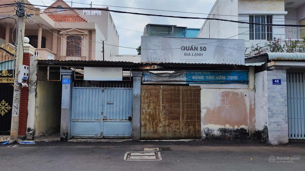 Bán nhà mặt tiền 9m đường hùng vương p. vũng tàu