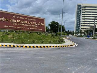 Cần bán nhanh lô đất ở ngay trung tâm xã tân an hội, củ chi. dt 117m2 full thổ cư, sổ hồng riêng