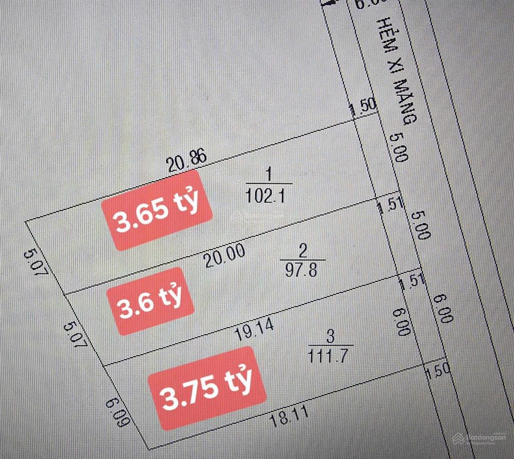 Bán 3 lô đất hóc môn  anh chị tìm đất mua đầu tư hoặc xây nhà theo thiết kế riêng của mình xem nhé