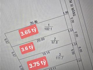 Bán 3 lô đất hóc môn  anh chị tìm đất mua đầu tư hoặc xây nhà theo thiết kế riêng của mình xem nhé