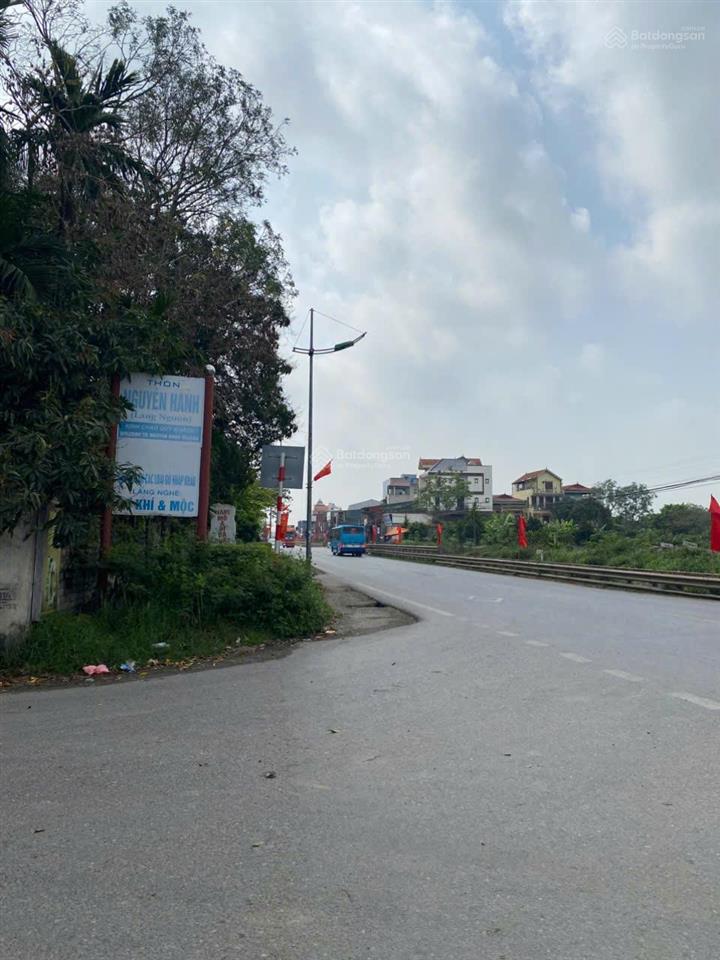 Siêu phẩm đất nguyên hanh, thường tín đón sóng mở rộng quốc lộ 1a, dt 80m, ô tô vào đất, giá 3,2 tỷ