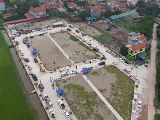 Bán gấp đất đấu giá bà hòa 2, phong triều, phú xuyên, dt 82m, phân lô vỉa hè, ô tô dừng đỗ, gần vin