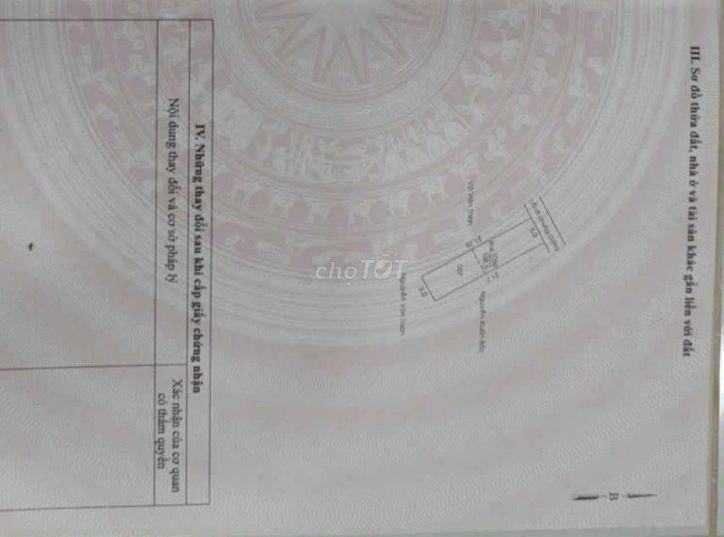 Bán đất phú mỹ - TDM. Giá 1 tỷ800.