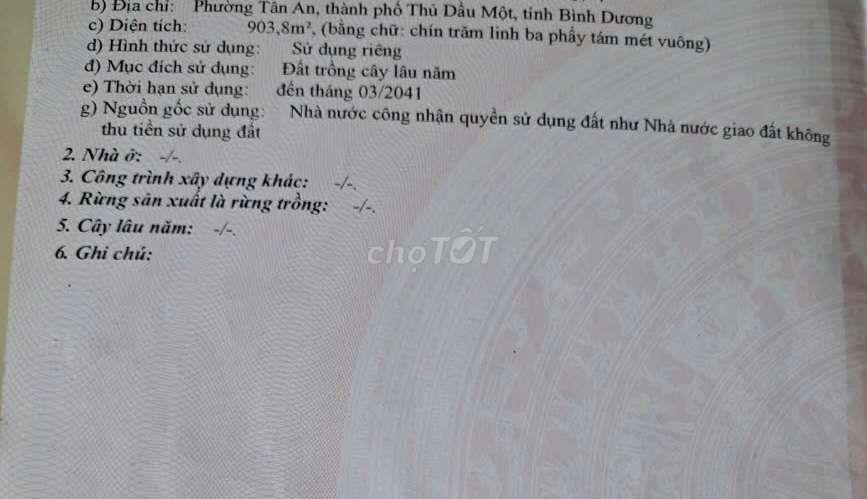 Bán nhà vườn viu nghỉ dưỡng tân an nay phường phú an. Tổng 900m