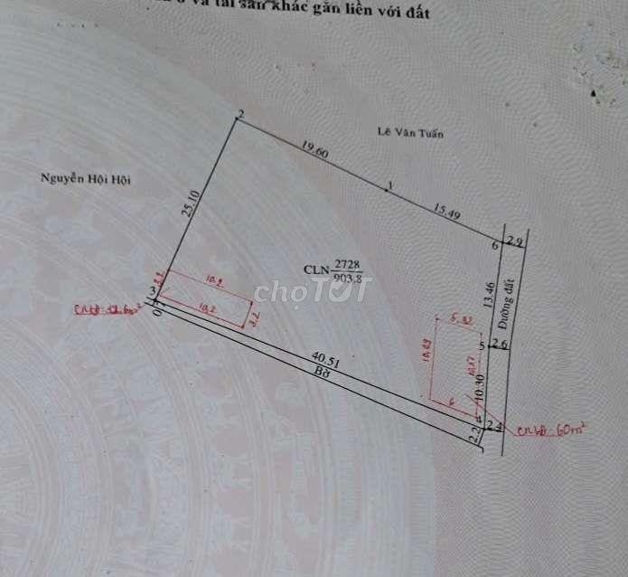 Bán nhà vườn viu nghỉ dưỡng tân an nay phường phú an. Tổng 900m
