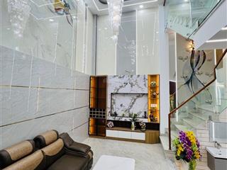 Nhà mới đường mã lò ngang 5.2m (55m2  4 tầng) thang máy hẻm xe tải thông full nội thất  7 tỷ