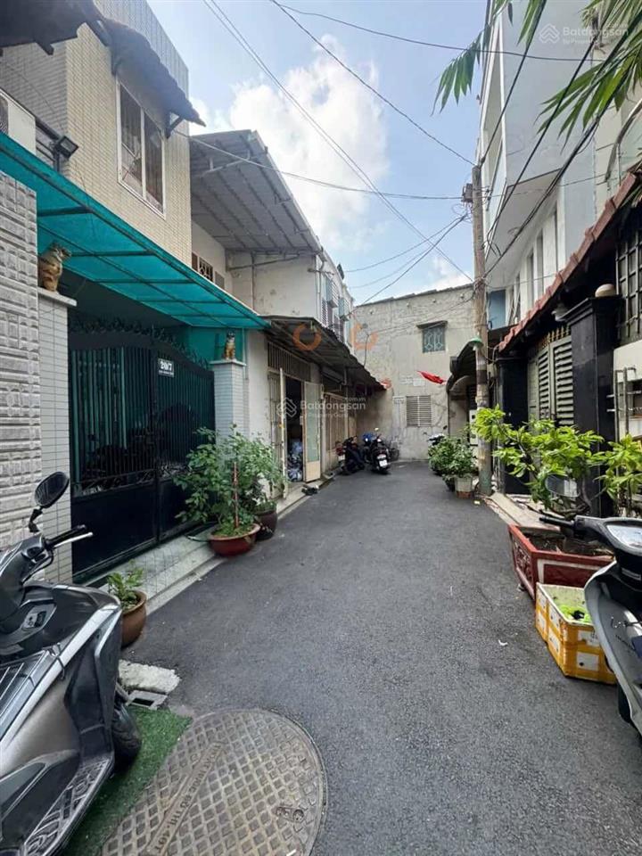 Gò dầu tân phú ngang 5.5m nở hậu ( 67m2  tiện xây mới chdv ) hẻm nhựa 5m  7đ tl