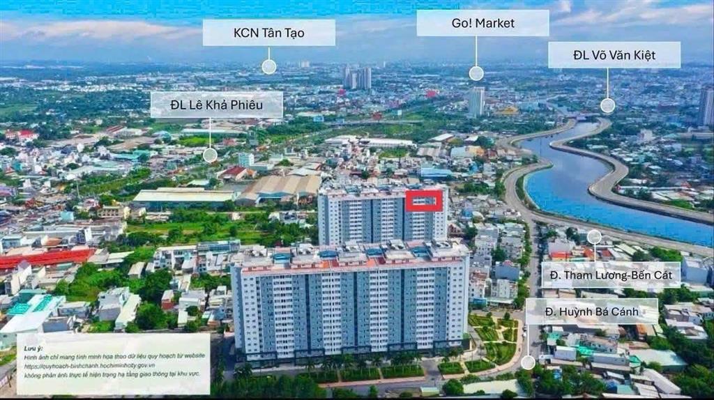 Giá siêu tốt bán căn hộ conic boulevard  84m2 2pn 2wc  ngay nút giao võ văn kiệt & ql1a có sổ
