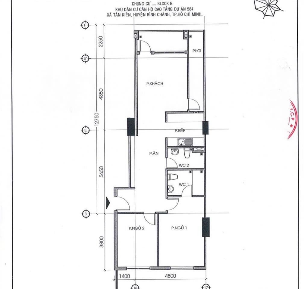 Bán c.hộ sổ hồng siêu to 85.02m2 tphcmgiá siêu rẻ chỉ 2,7tỷ/cănhtls vay 80%lk aeonmall bình tân