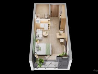 Studio the sentosa nhà riêng, cuộc sống riêng tại vinhomes, chỉ hơn 1 tỷ