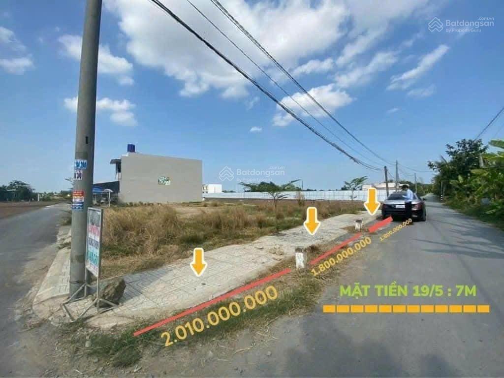 Đất nền mặt tiền 19/5 1,8 tỷ quốc lộ 50 vào 500m