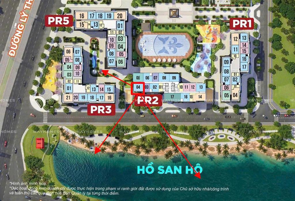 Bán căn 2n2vs căn góc view hồ san hô siêu thoáng đẹp , tòa pr2 vinhomes ocean park