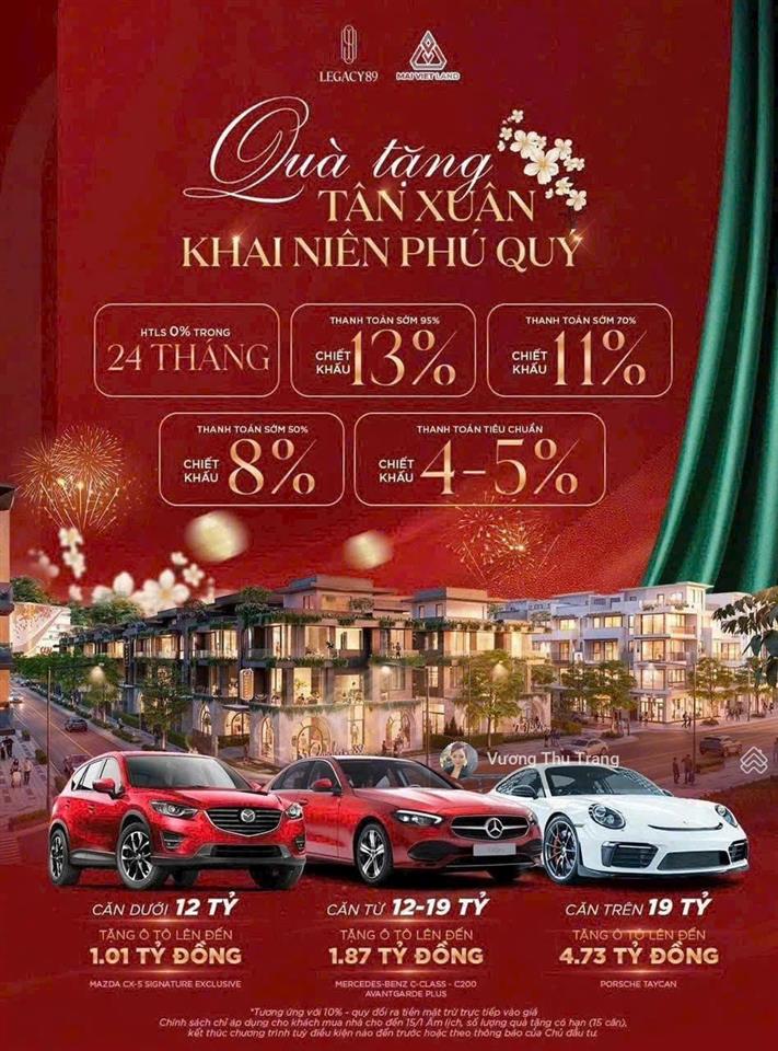 Chỉ từ 2,5 tỷ sở hữu ngay liền kề sổ lâu dài , xây sẵn 5 tầng tại trung tâm mỹ hào hưng yên