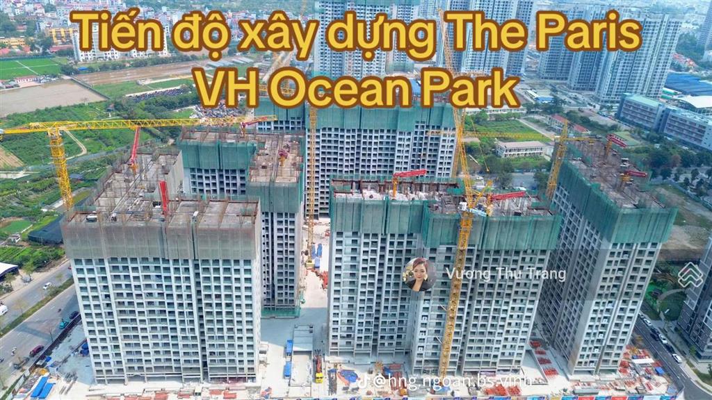 Giá tốt! chính chủ bán căn 1n + thiết kế thành 2n1vs tòa pr6 vinhomes ocean park. tt tiến độ giãn