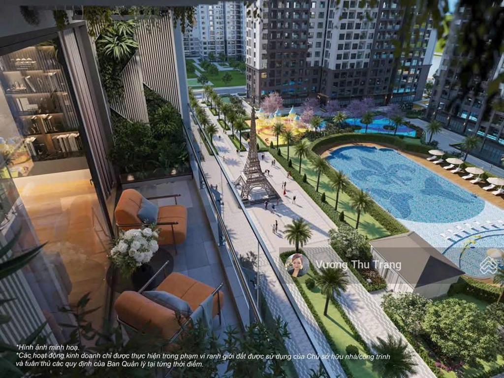 Giá tốt ! bán căn 1n view bể bơi siêu đẹp tòa pr2 the paris vinhomes ocean park. nhận nhà t4/2027