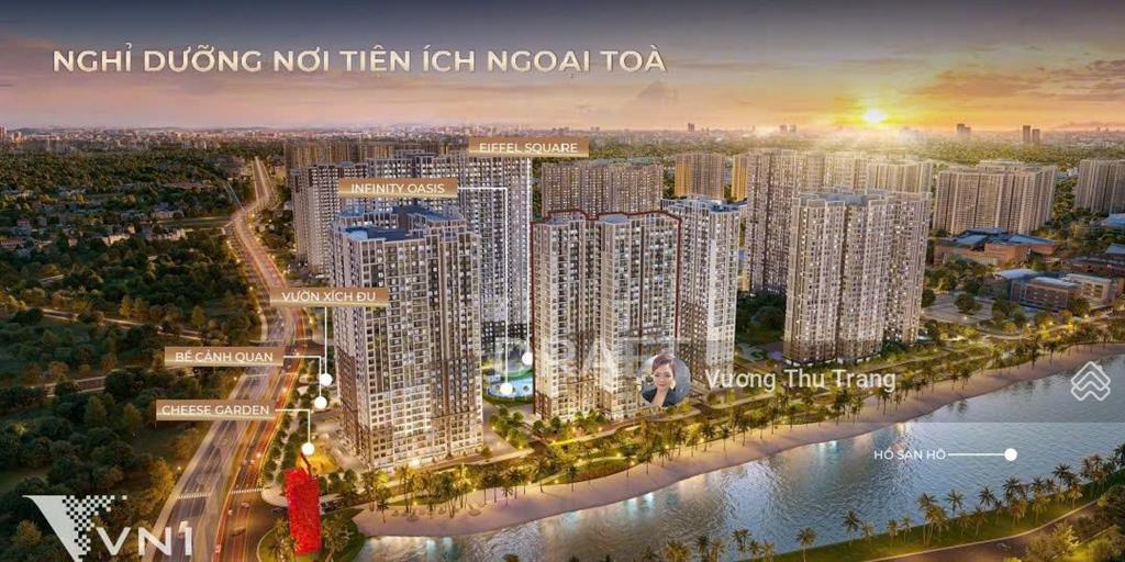 Giá tốt ! bán căn 1n view bể bơi siêu đẹp tòa pr2 the paris vinhomes ocean park. nhận nhà t4/2027