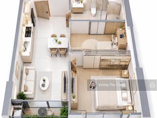 Chỉ 3,45 tỷ bao phí căn 1n+ 48,2m2 dễ dàng tk thành 2n1vs, bc đông nam tòa pr1 vinhomes ocean park