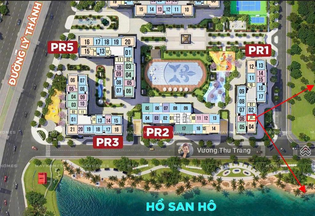 Giá tốt! chỉ 2,250 tỷ căn studio đông nam view hồ san hô, tòa pr1 vinhomes ocean park