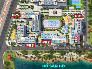 Giá tốt! chỉ 2,250 tỷ căn studio đông nam view hồ san hô, tòa pr1 vinhomes ocean park