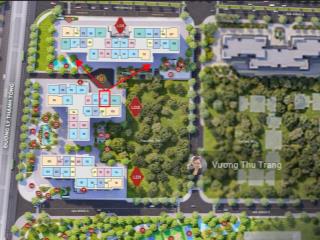 4,050 tỷ căn 2n2vs ban công đông bắc view nội khu thoáng mát, tòa ld2 vinhomes ocean park