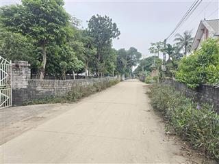 2 mặt tiền quỹ đất lớn 1.504m vân hòa ba vì chốt nhanh kẻo lỡ