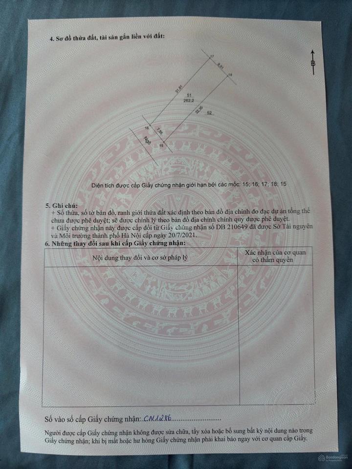 Chốt đất đón xuân giá chỉ 2 tỷ, lô đất diện tích 262m2 view núi ba vì, không gian sống đáng mơ ước
