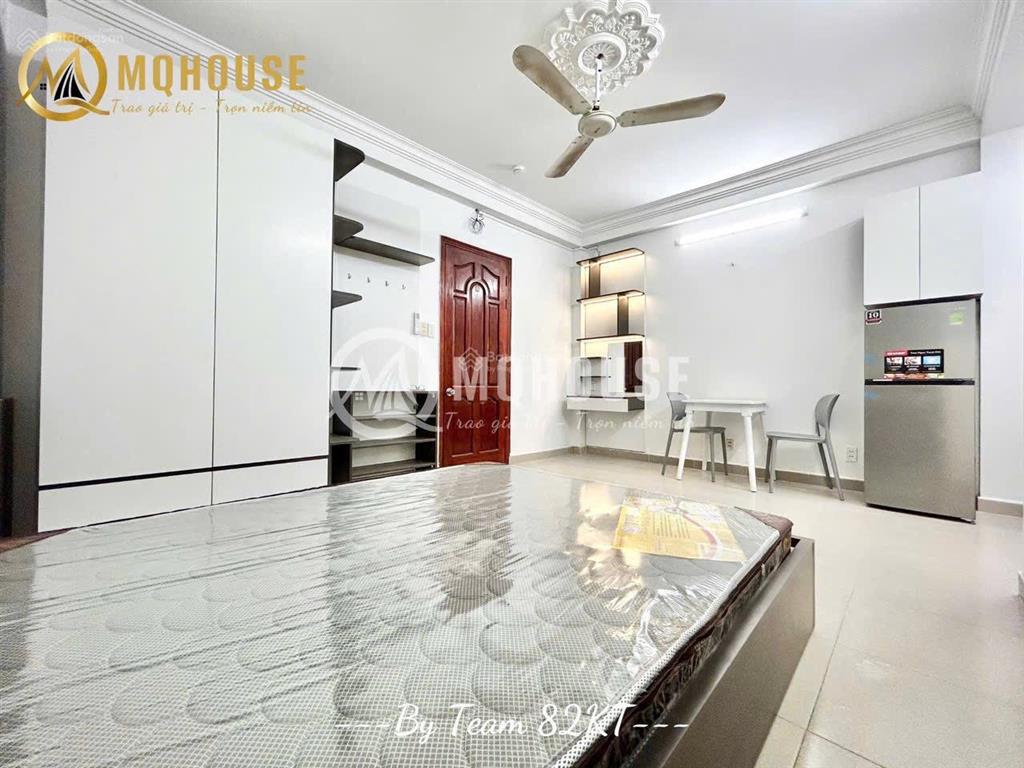 Cho thuê căn hộ studio rộng 40m2 full nội thất ngay đh ufm cơ sở chính tiện đi sân bay