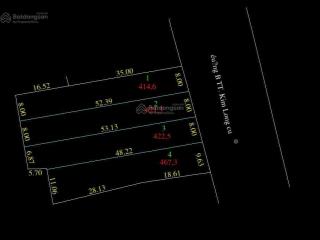 Bán đất 1725m2 tại châu đức, bà rịa vũng tàu (hiện đã tách 4 sổ riêng)