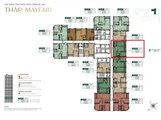 Bán gấp căn 05  2pn tòa m1 hướng tây nam view hồ điều hòa và trung tâm triển lãm vinhomes cổ loa