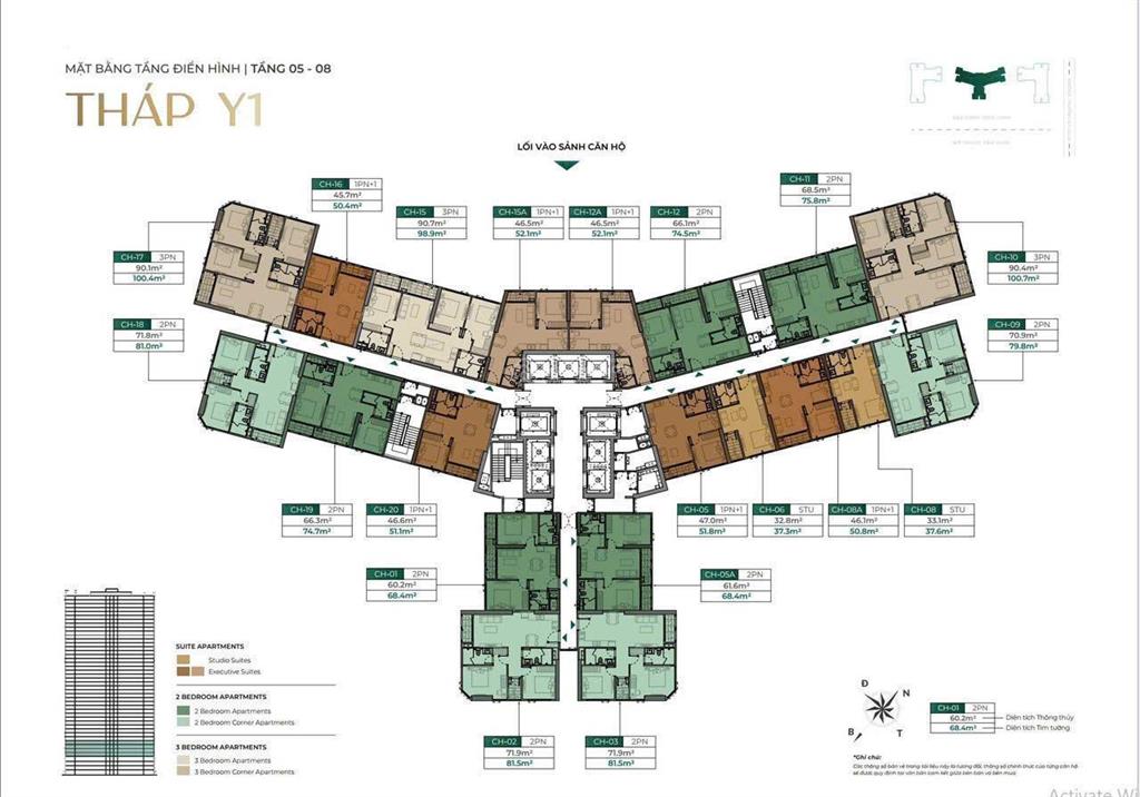 Căn 2pn giá 5.9tỷ tốt nhất the cosmopolitan m1  m2  m3 & the continental y4y5 imperia signature