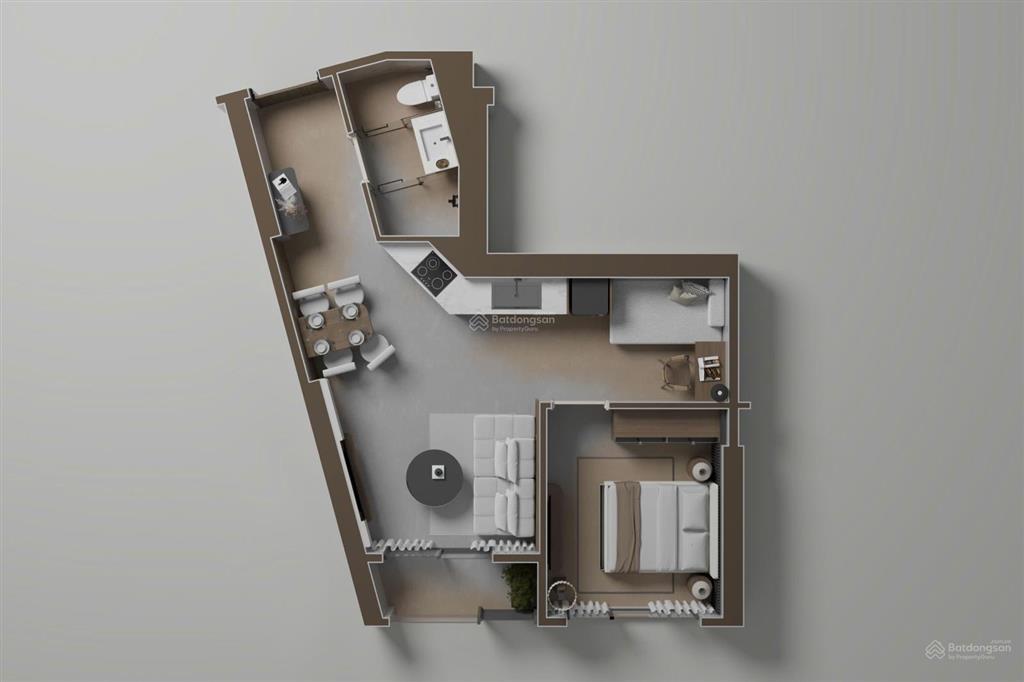 Cần bán gấp căn 15a 1pn + tầng 42 tòa m2 dự án the cosmopolitan vinhomes cổ loa giá 4.3 tỷ