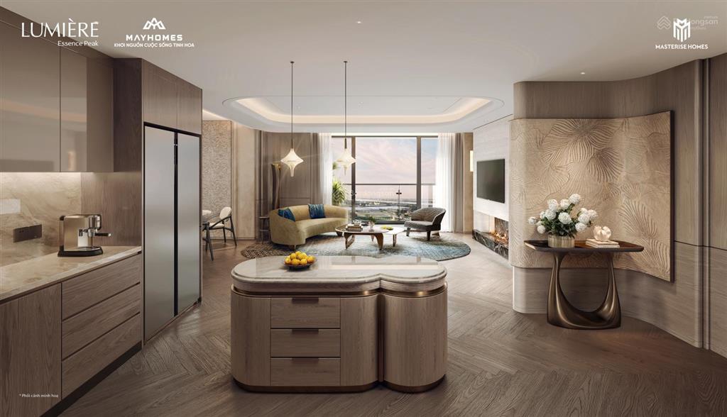 Bán căn hộ 1pn, 1wc, giá siêu hời tại lumière essence peak, 46,1m2, đông anh, hà nội