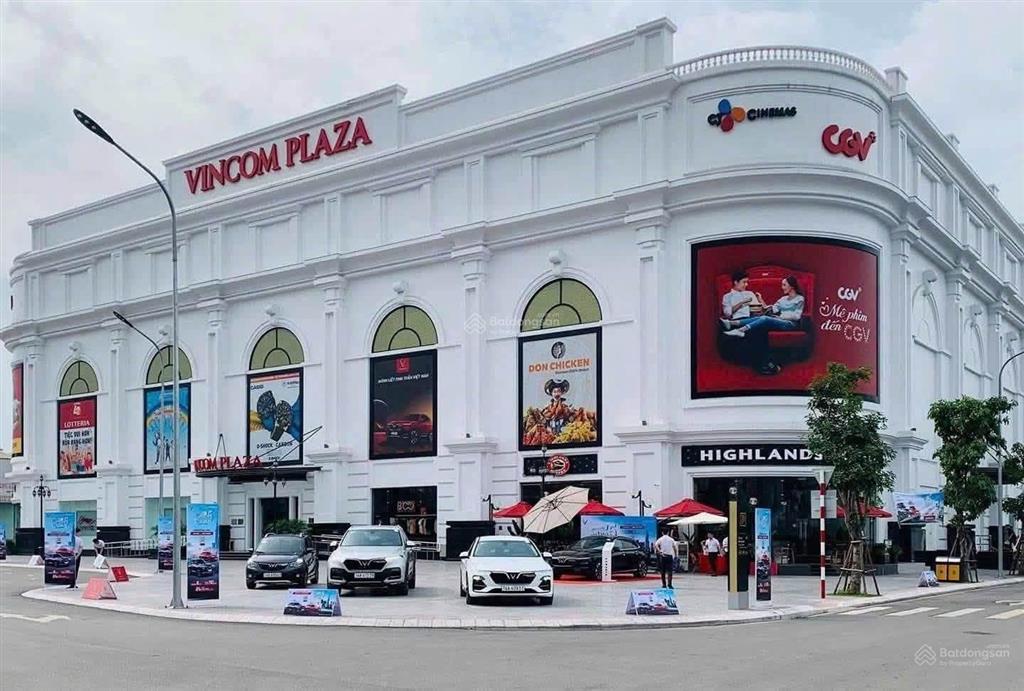 Bán shophouse 1, vincom shophouse cẩm phả, 3 tỷ, 75m2