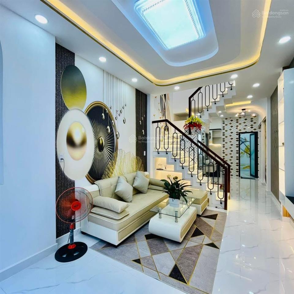 Giá chuẩn! nhà mới lê trực, bình thạnh giá 2tỷ240. nhà 38,5m2  có phòng ngủ trệt. sổ hồng riêng