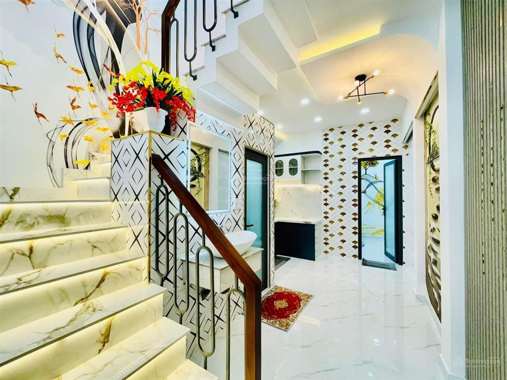 Giá chuẩn! nhà mới lê trực, bình thạnh giá 2tỷ240. nhà 38,5m2  có phòng ngủ trệt. sổ hồng riêng