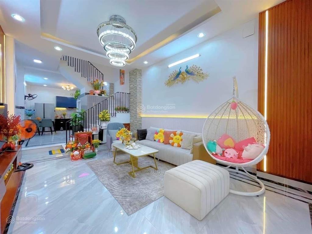 Vip! nhà 3 tầng hxh võ duy ninh, bình thạnh giá 2tỷ590. dt 56m2  4pn lớn. gần sát landmark 81