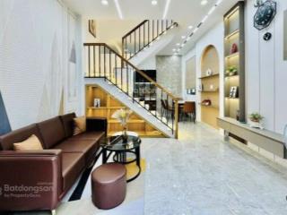 Nhà đẹp nguyễn văn đậu, bình thạnh giá 2tỷ550. dt 40m2  3pn. gần thpt phan đăng lưu. sổ chính chủ