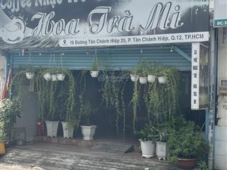 Bán nhà mặt tiền tân chánh hiệp 25, quận 12, 190m2 giá 14,5 tỷ